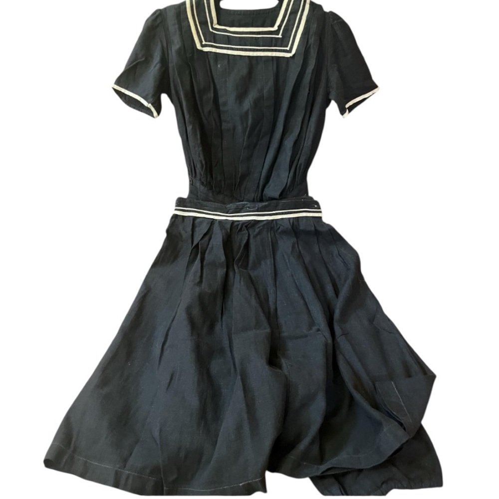 Edwardian Swimsuit/play wear with Skirt and original Socks - Picture 2 of 9